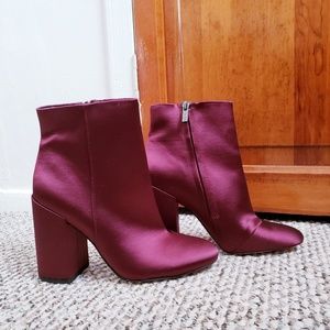 Jessica Simpson Plum Booties